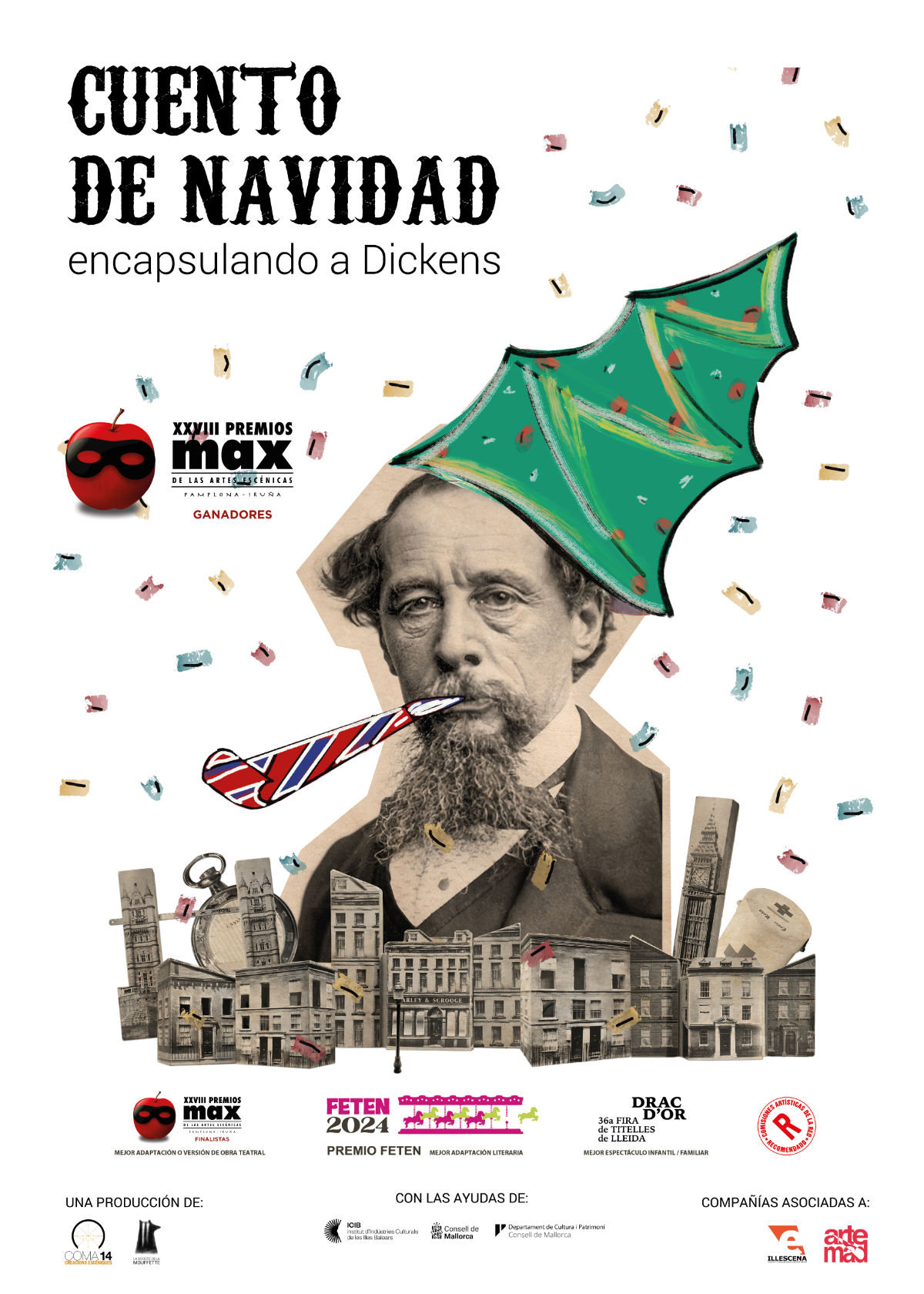 Cartel A3 MAX Cuento Navidad R 2025 TRZ CAST-01
